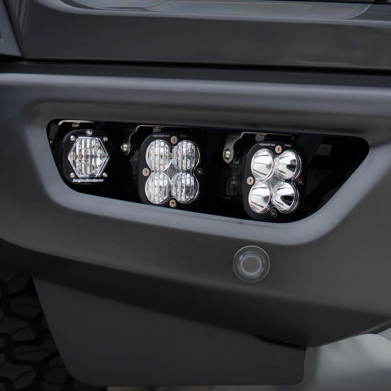Baja Designs Pocket Fog Light Kit for Ford F150 Raptor (2021-2026) Squadron S1 Unlimited with Clear Lens 448057 - Image 2