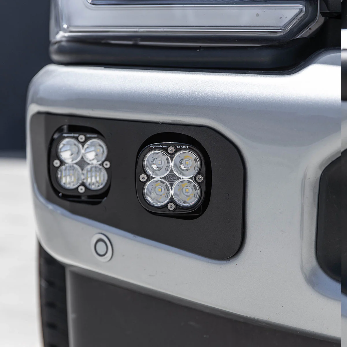 Baja Designs Pocket Fog Light Kit for Ford F250 / 350 Super Duty (2023-2026) Squadron Sportsmen / Unlimited with Clear Lens - Image 3