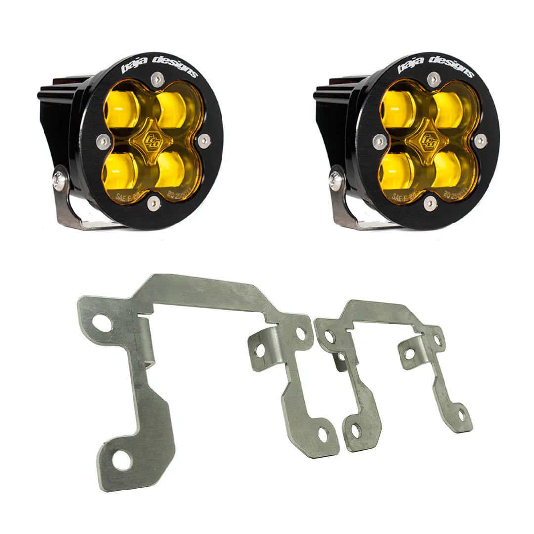 Baja Designs Pocket Fog Light Kit for Ford Ranger (2019-2023) Squadron SAE / Sport / Pro with Clear or Amber Lens - Image 2