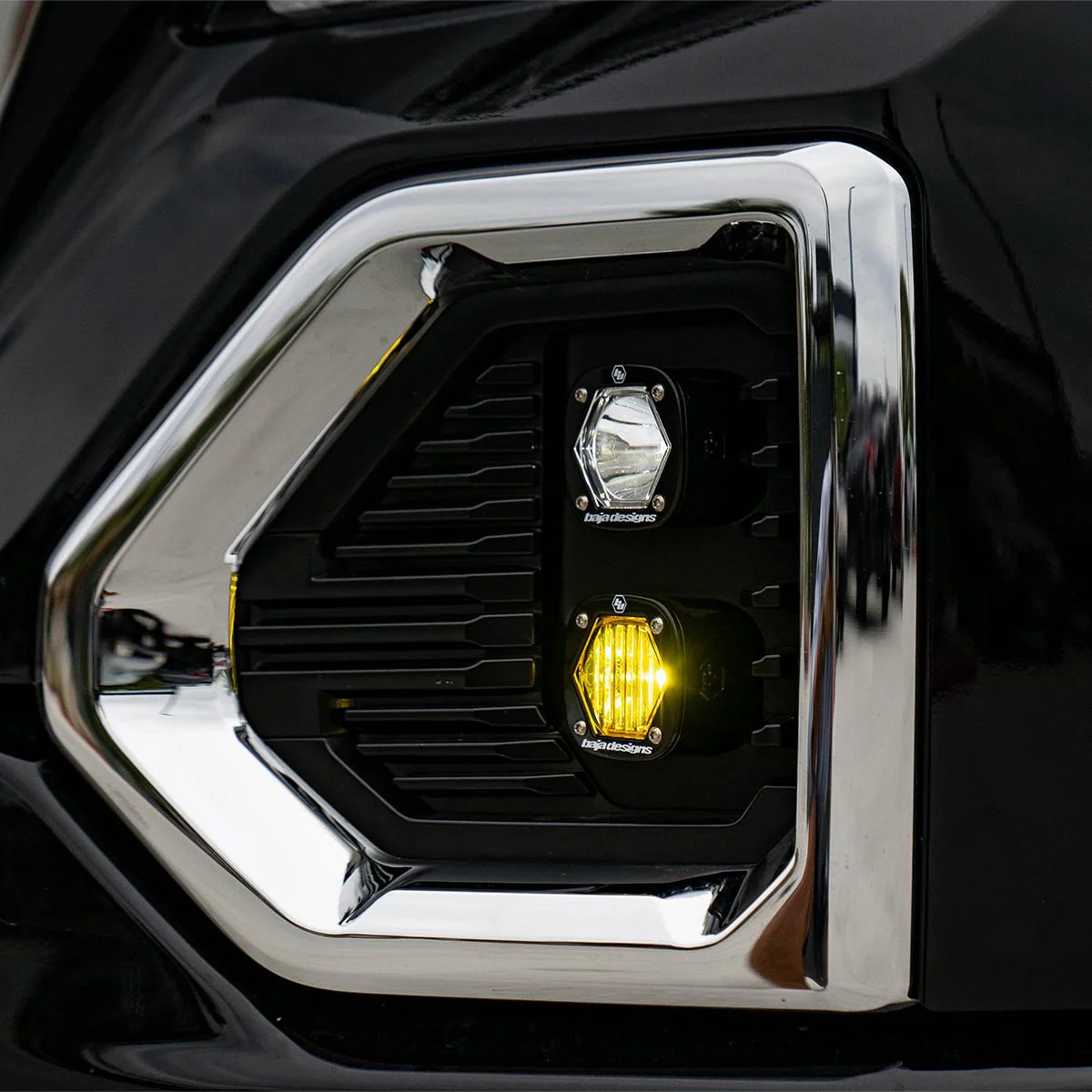 Baja Designs Pocket Fog Light Kit for GMC Sierra 1500 (2019-2022) S1 Dual with Amber or Clear Lens - Image 4