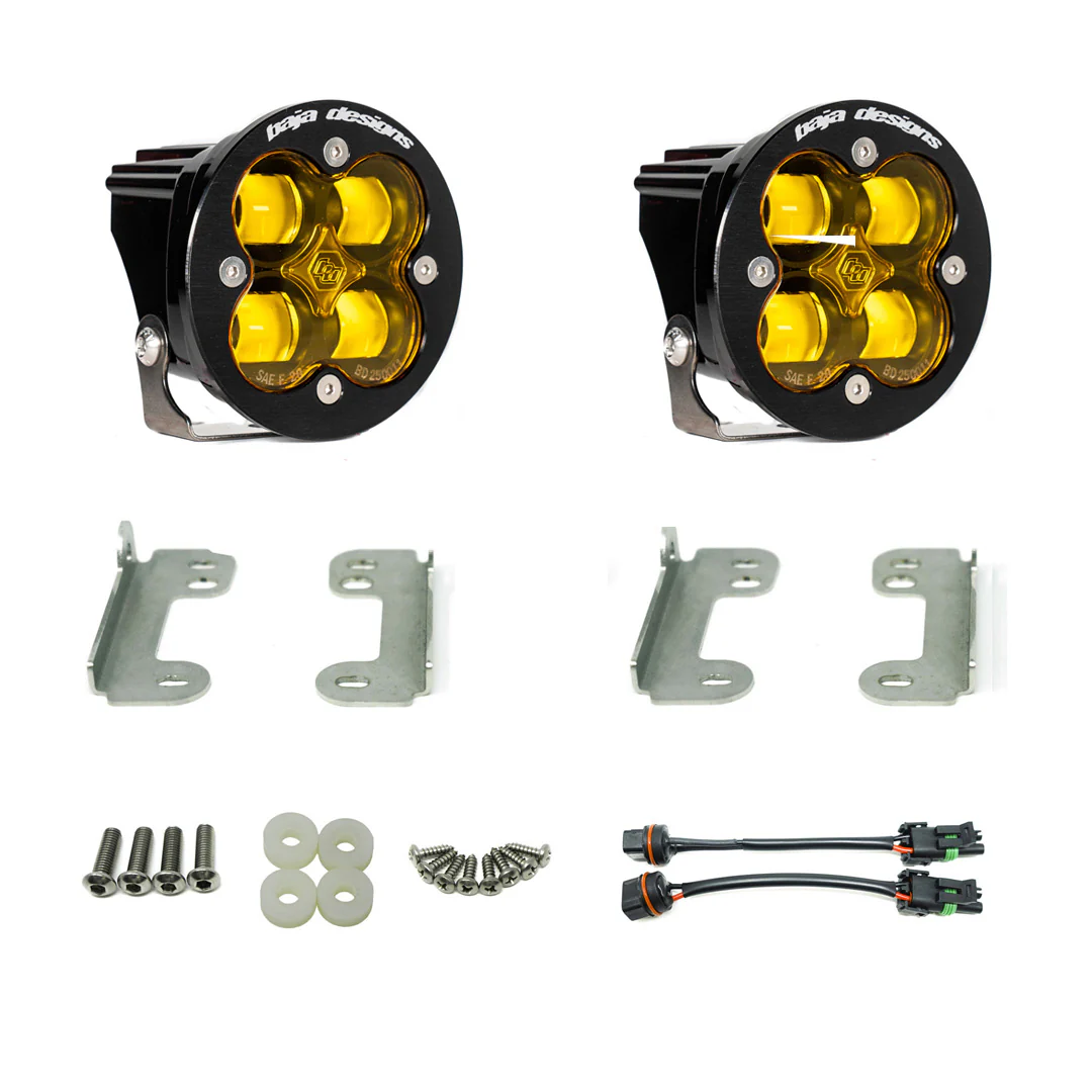 Baja Designs Pocket Fog Light Kit for Jeep Wrangler JK (2010-2018) Squadron-R Pro / SAE / Sport - Image 4