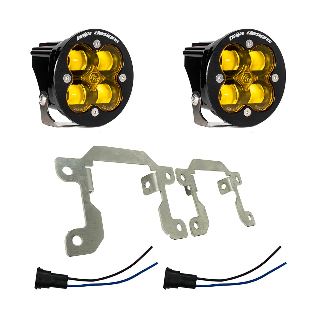 Baja Designs Pocket Fog Light Kit for RAM 2500 / 3500 (2019-2026) Squadron SAE with Clear or Amber Lens - Image 2