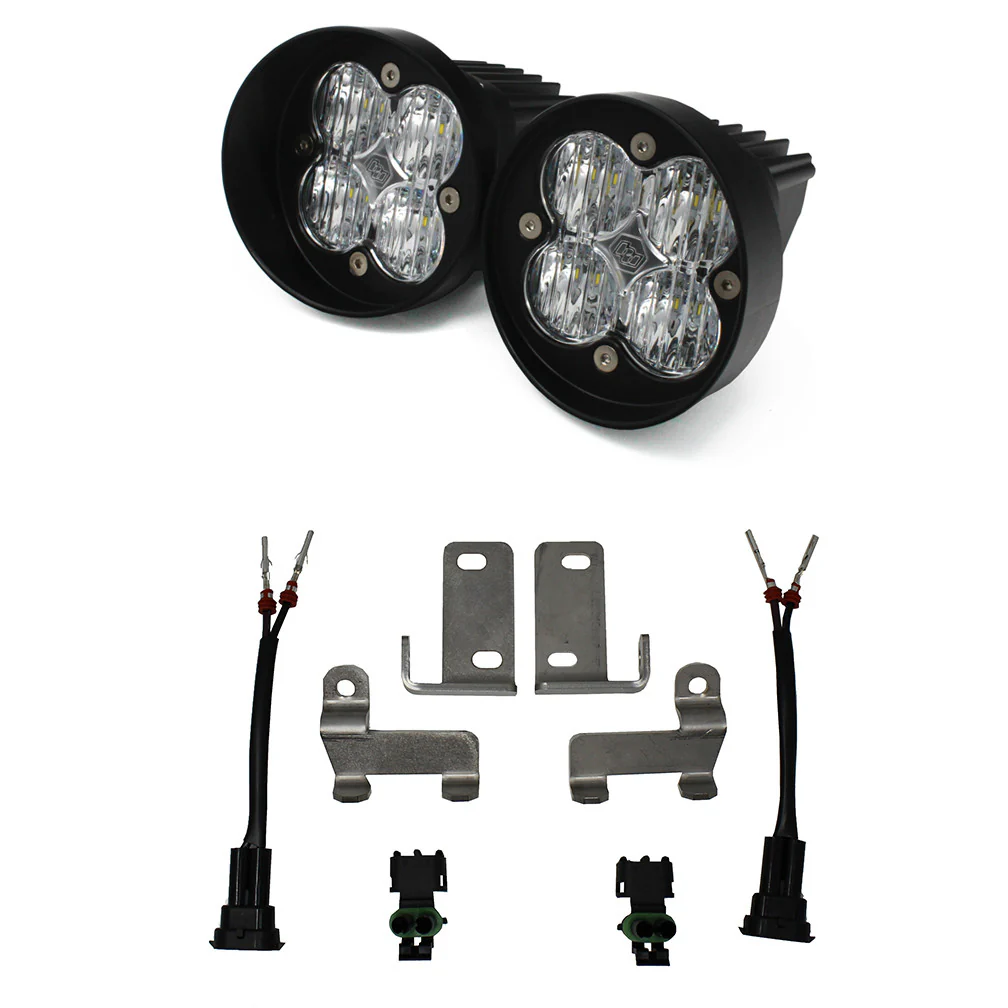Baja Designs Pocket Fog Light Kit for Toyota Tundra (2014-2021) Squadron R SAE / Sport - Amber or Clear Lens - Image 6