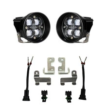 Baja Designs Pocket Fog Light Kit for Toyota Highlander (2014-2019) Squadron-R SAE Clear or Amber Lens - Image 2