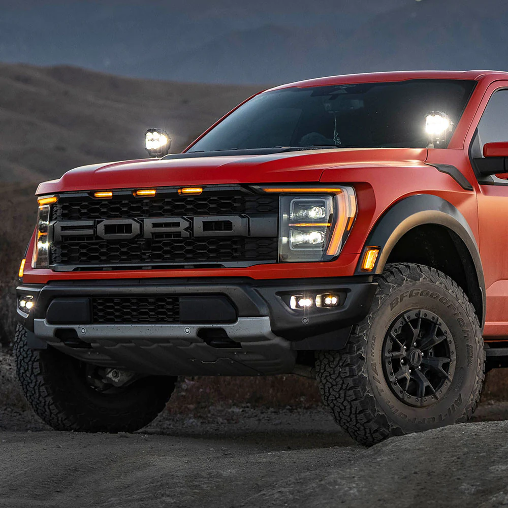 Baja Designs S2 Fog Light Kit for Ford Bronco Raptor (2023-2026) SAE / Sport & SAE / Pro with Clear or Amber Lens - Image 7