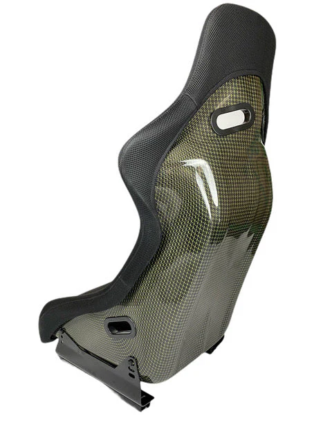 Ballade Sports Bucket Seats w/ Black Alcantara - Carbon Kevlar or Carbon Fiber - Image 5
