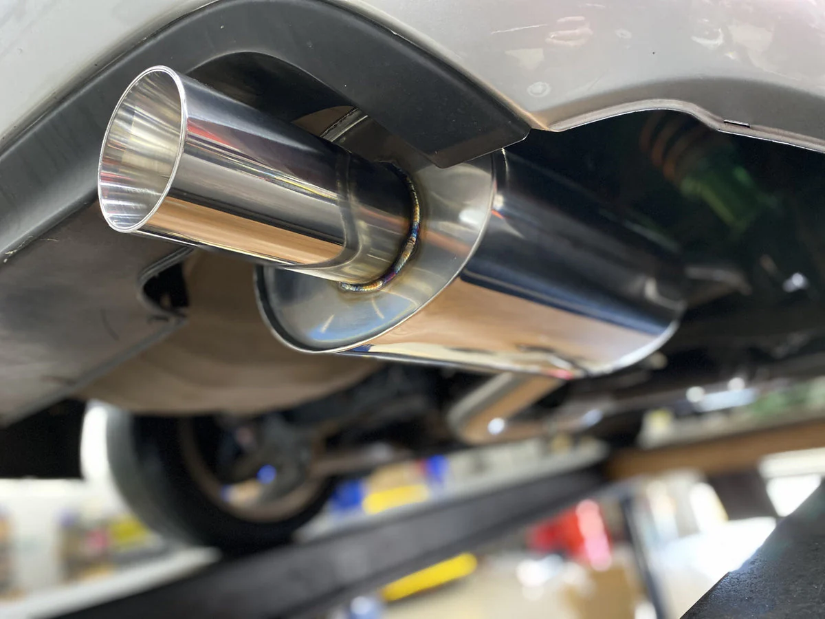 Ballade Sports Type S Universal Muffler (2.8" Inlet 22.5" Length) BS-UNV-MUF-S - Image 6