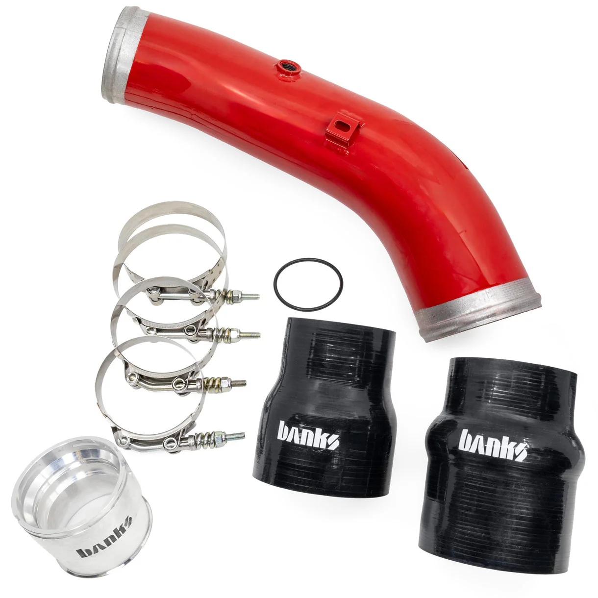 Banks Power Charge Pipe Kit for Ford F250 / F350 / F450 Super Duty 6.7L (2023-2026) Hot & Cold Side Boost Tubes 26014 - Image 3
