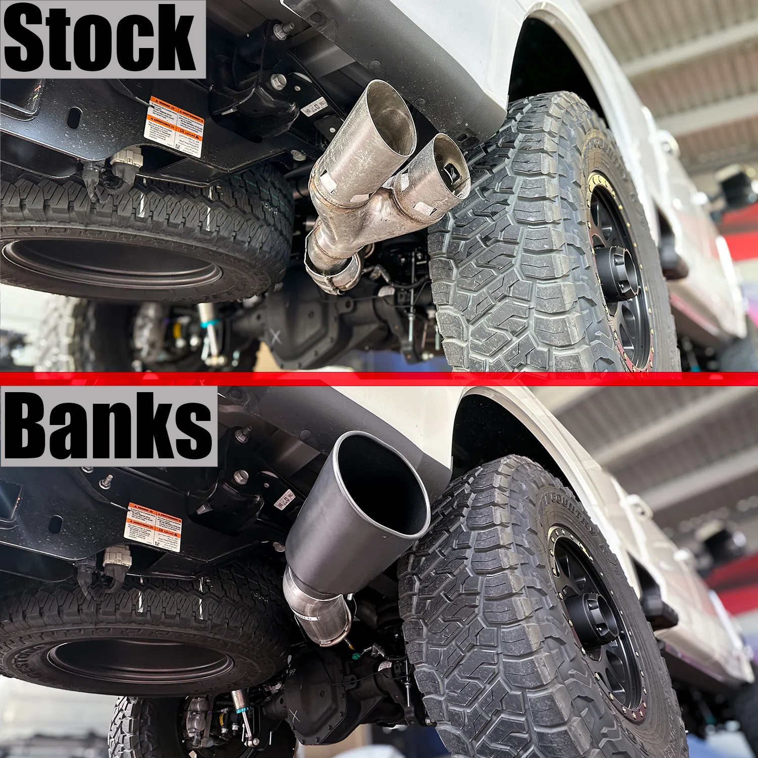 Banks Power Exhaust for Ford F250 F350 F450 Super Duty 6.7L (2017-2026) Single Rear Exit Catback with Chrome or Black Tip - Image 6