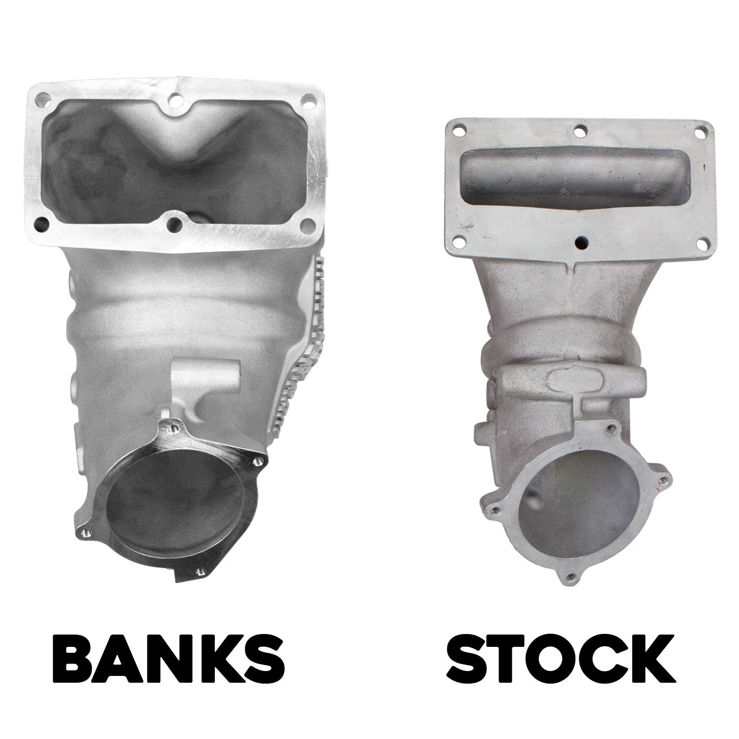 Banks Power Intake Elbow for RAM 2500 / 3500 6.7L Cummins (2013-2018) Monster-Ram - Non Chassis or Chassis Cab with Fuel Line - Image 13