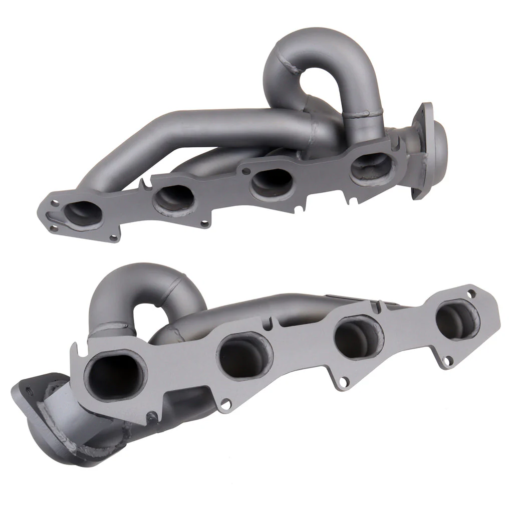 BBK Headers Dodge Ram 1500 5.7 Hemi (09-18) 1-3/4" Shorty Titanium Ceramic or Polished Silver Ceramic - Image 2