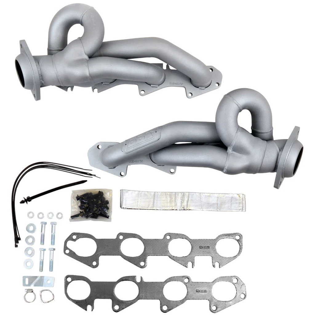 BBK 1-3/4" Shorty Headers Dodge Ram 1500 Truck 5.7 (19-24) Titanium Ceramic or Polished Silver Ceramic