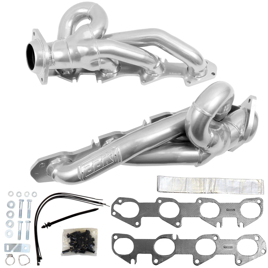 BBK 1-3/4" Shorty Headers Dodge Ram 1500 Truck 5.7 (19-24) Titanium Ceramic or Polished Silver Ceramic - Image 8