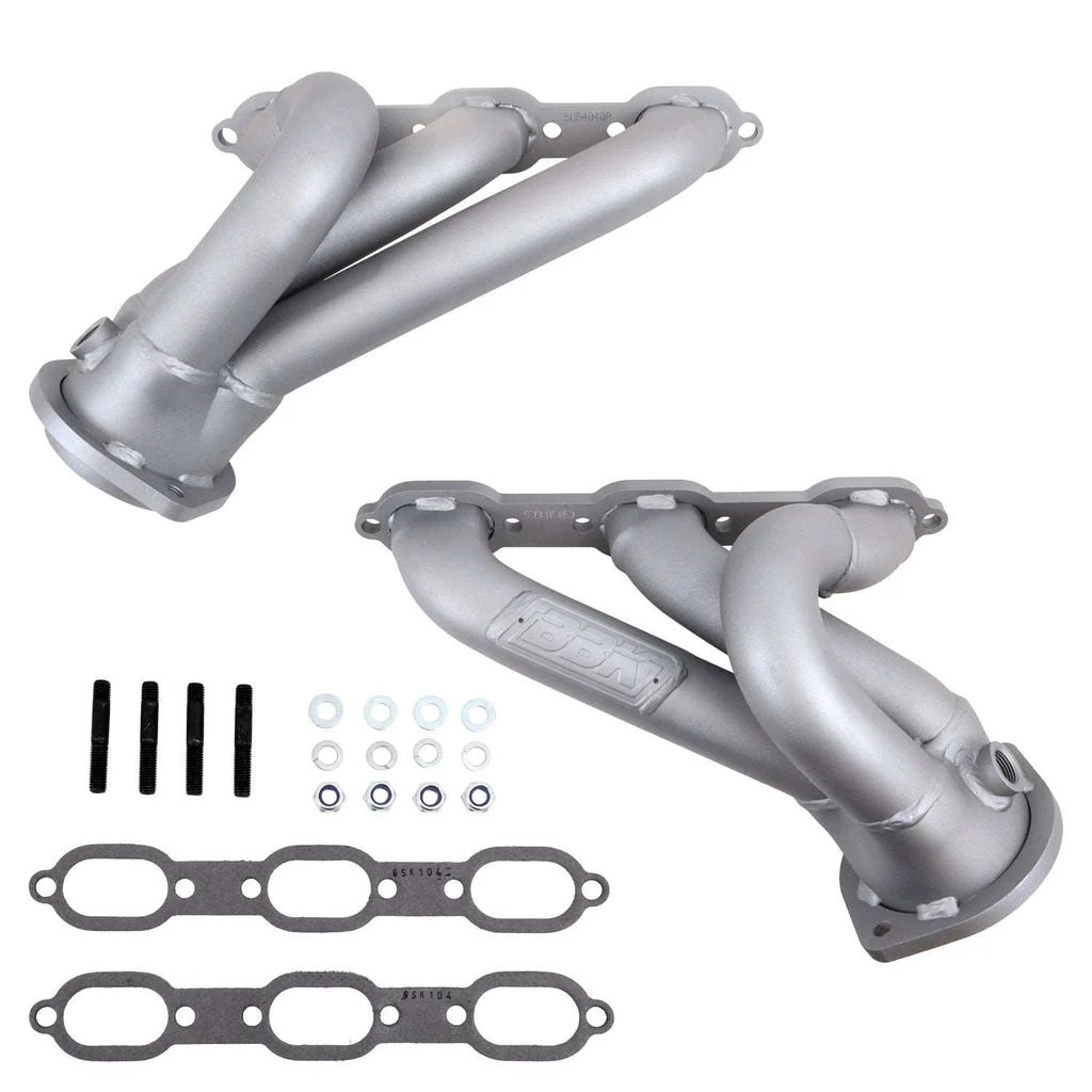 BBK 1-5/8" Shorty Headers Dodge Challenger/Charger Chrysler 300 V6 3.5 (06-10) Titanium Ceramic or Polished Silver Ceramic
