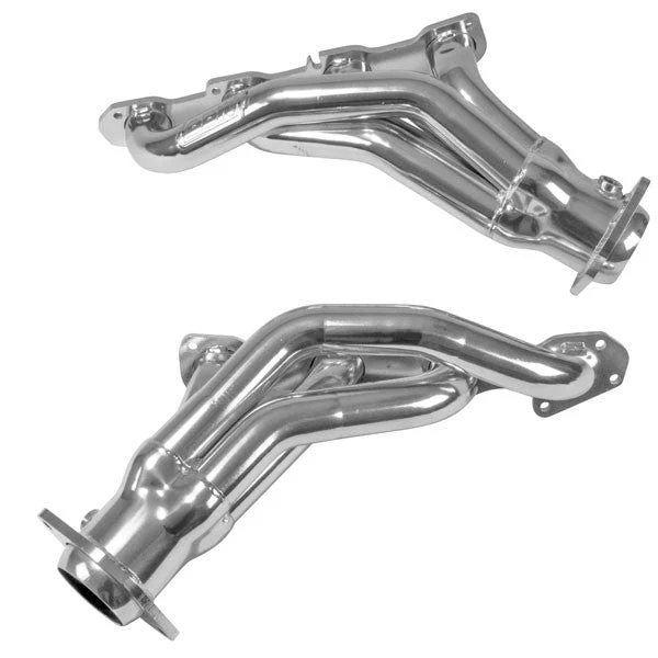 BBK 1-7/8" Shorty Headers Dodge Challenger/Charger 6.1 HEMI (06-10) Titanium Ceramic or Polished Silver Ceramic - Image 7
