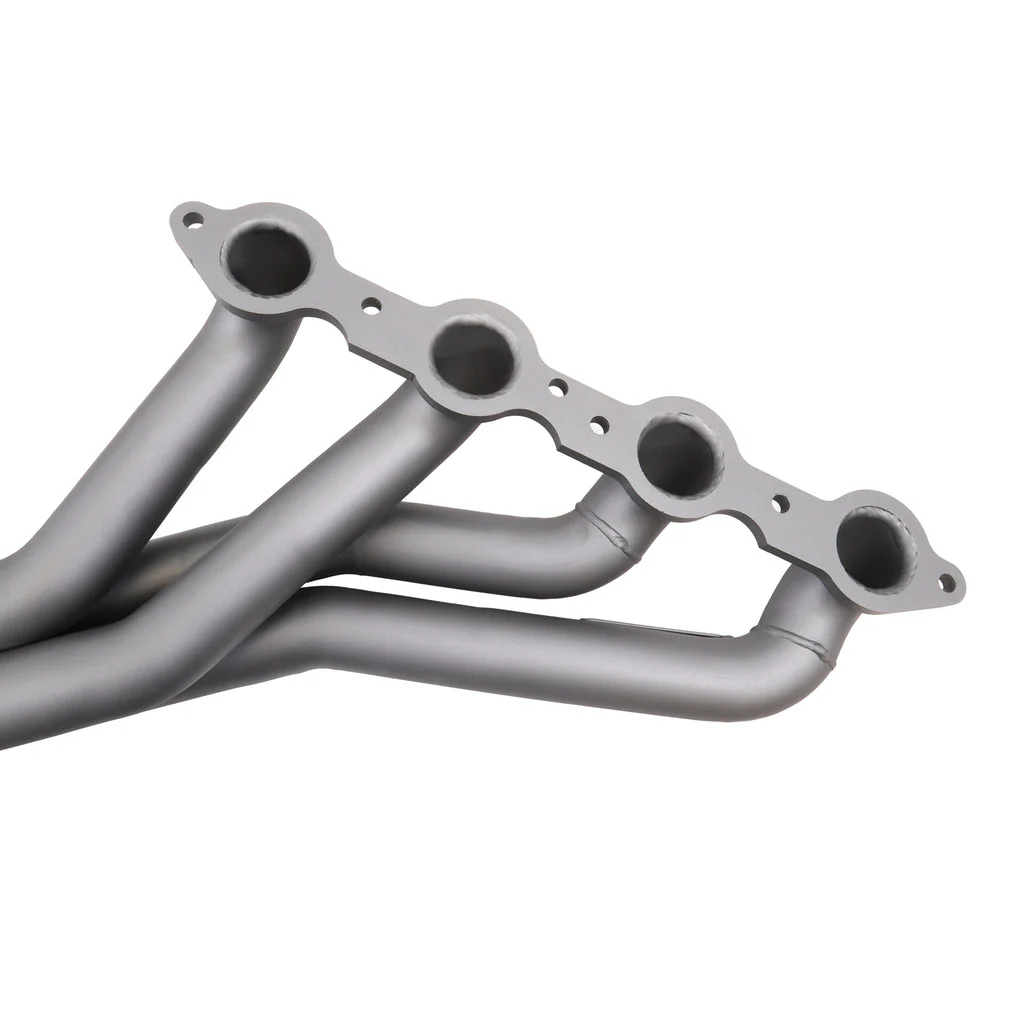 BBK Exhaust Chevy Camaro / Pontiac Firebird 5.7 LS1 V8 (1998-2002) 1-3/4" Long Tube Headers - Titanium / Polished Silver - Image 4