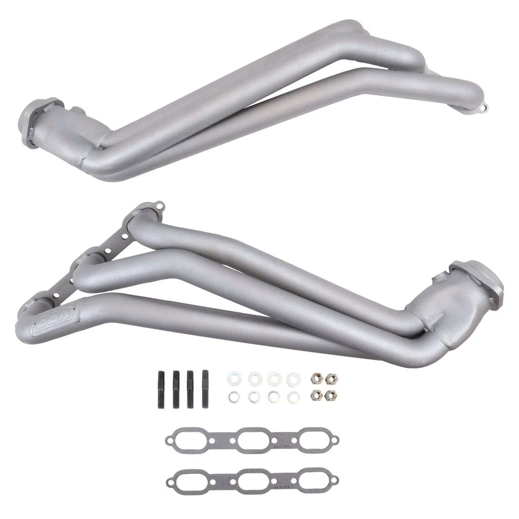 BBK Exhaust Chrysler 300 3.5L V6 (2005-2010) 1-5/8" Long Tube Headers - Titanium / Polished Silver