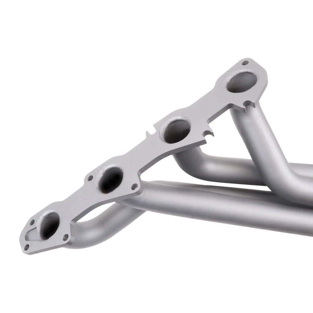 BBK Exhaust Dodge Charger (2006-2008) Challenger 5.7L V8 (2008) 1-3/4 Long Tube Headers - Titanium / Polished Silver - Image 4