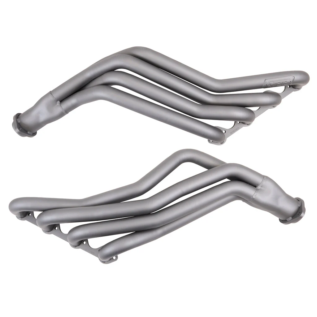 BBK Exhaust Ford Mustang 351 Swap (1986-1993) 1-3/4" Long Tube Headers Titanium / Polished Silver - Image 3