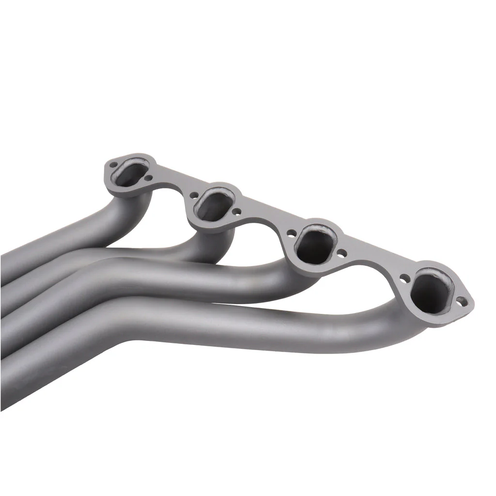 BBK Exhaust Ford Mustang 351 Swap (1986-1993) 1-3/4" Long Tube Headers Titanium / Polished Silver - Image 4