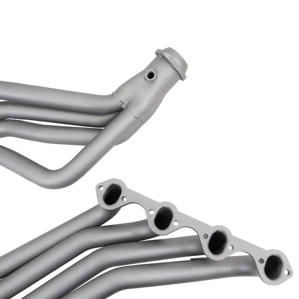 BBK Exhaust Ford Mustang 5.0L (1986-1993) 1-3/4" Long Tube Headers Titanium / Polished Silver - Image 4