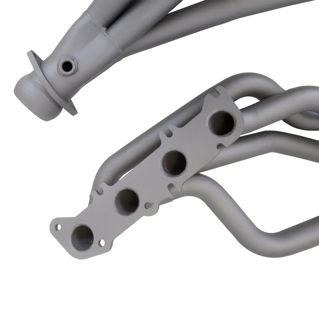 BBK Exhaust Ford Mustang Coyote Swap (1979-2004) 1-3/4" Long Tube Headers Titanium / Polished Silver - Image 3
