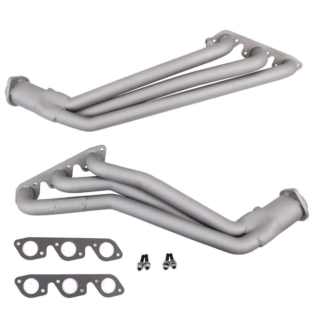 BBK Exhaust Ford Mustang V6 (1999-2004) 1-5/8" Long Tube Headers Titanium / Polished Silver