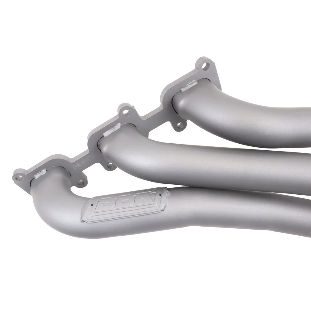 BBK Exhaust Ford Mustang V6 (2011-2017) 1-3/4" Long Tube Headers Titanium / Polished Silver - Image 3