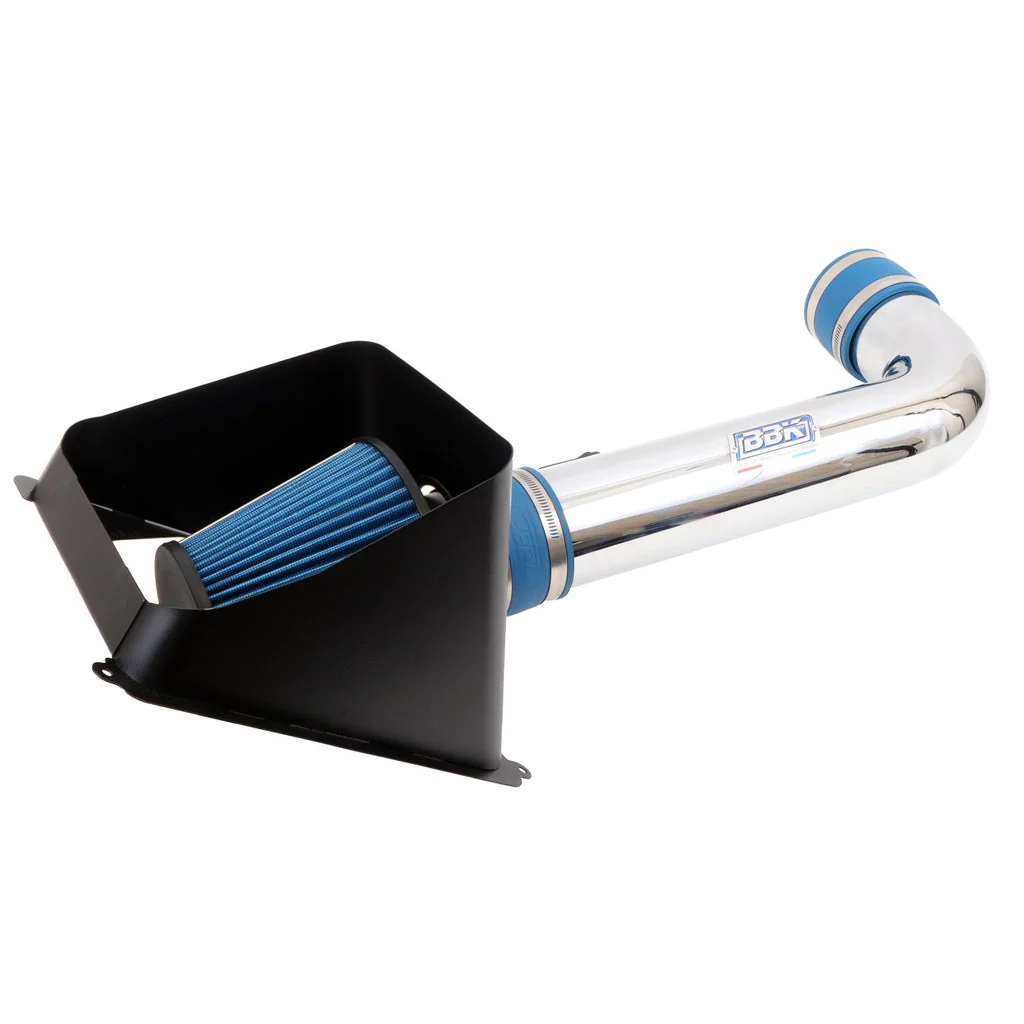 BBK Air Intake Kit Chevy / GMC Truck 5.3L/6.2L (2014-2019) Powder Coated Chrome / Blackout