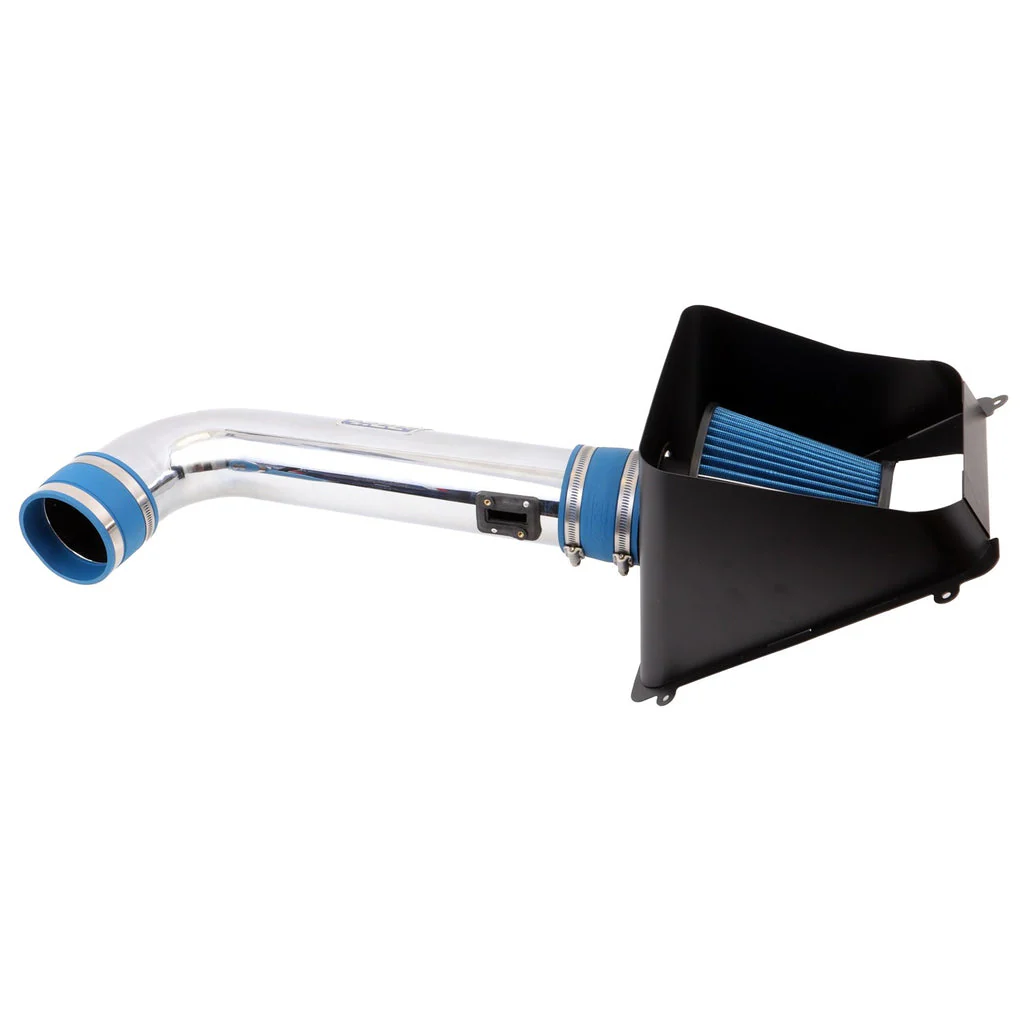 BBK Air Intake Kit Chevy / GMC Truck 5.3L/6.2L (2014-2019) Powder Coated Chrome / Blackout - Image 2