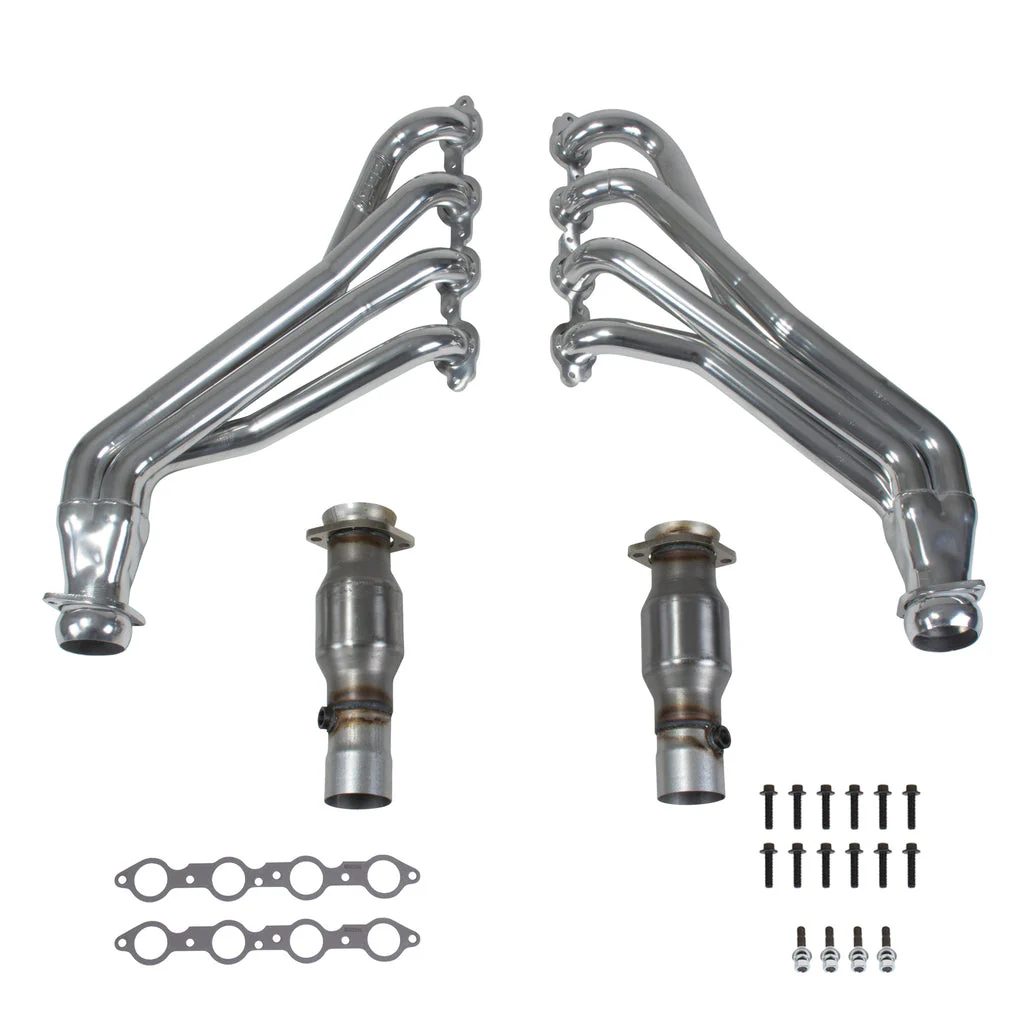BBK Exhaust Kit Chevy Camaro 6.2L V8 LT1 (2016-2024) 1-7/8" Header & Mid Pipe - Titanium / Polished - Image 7