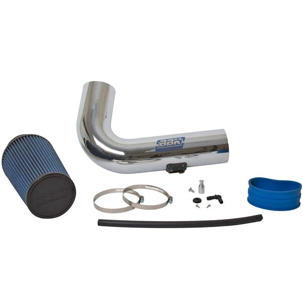 BBK Air Intake Kit Chevy Camaro SS 6.2L V8 (2010-2015) Powder Coated Chrome / Blackout - Image 3