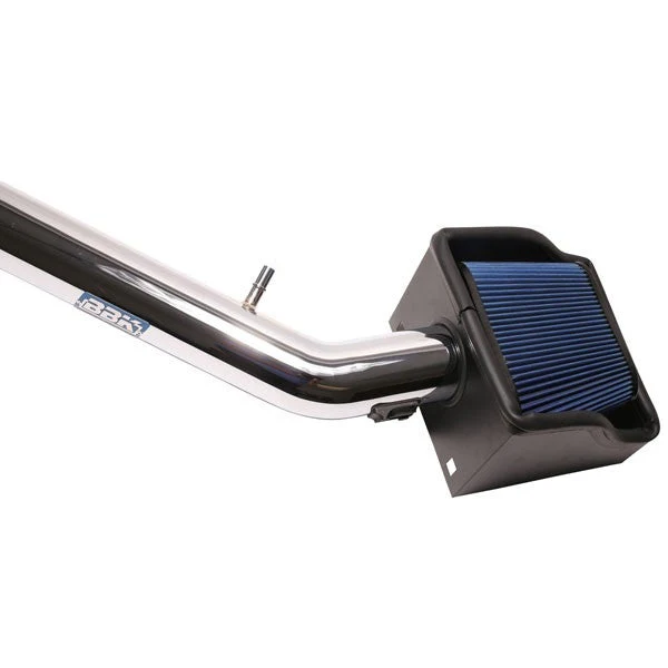 BBK Air Intake Kit Ford F150 Raptor 6.2L V8 (2010-2014) Powder Coated Chrome / Blackout - Image 2