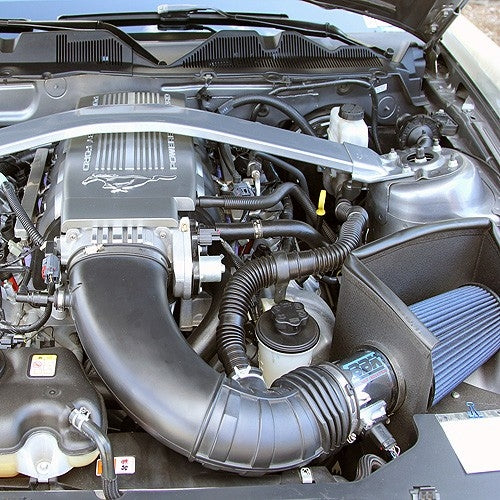 BBK Air Intake Kit Ford Mustang GT 4.6L 3V (2010) Powder Coated Chrome - 1773 - Image 3