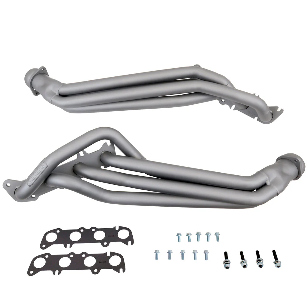 BBK Exhaust Ford Mustang GT / Boss 302 (2015-2023) 1-3/4" Long Tube Headers Titanium / Polished Silver