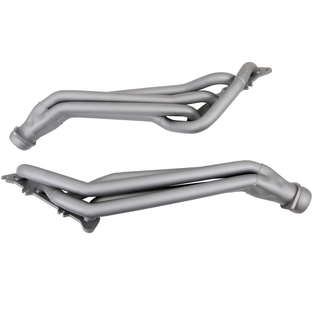 BBK Exhaust Ford Mustang GT / Boss 302 (2015-2023) 1-3/4" Long Tube Headers Titanium / Polished Silver - Image 2