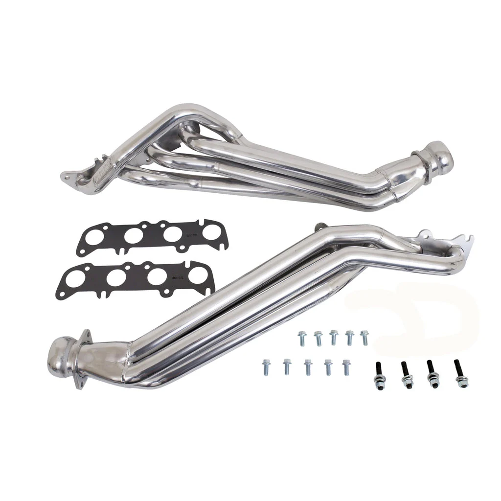 BBK Exhaust Ford Mustang GT / Boss 302 (2015-2023) 1-3/4" Long Tube Headers Titanium / Polished Silver - Image 6