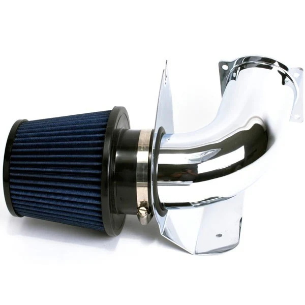 BBK Cold Air Intake Kit Ford Mustang 3.8L V6 (99-04) Fenderwell Style Chrome or Blackout - Image 3