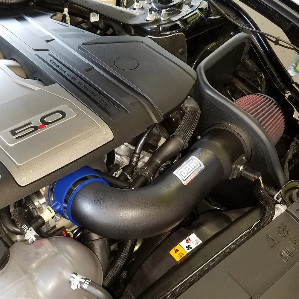 BBK Cold Air Intake Ford Mustang GT S550 (2018-2023) Chrome or Blackout - Image 4