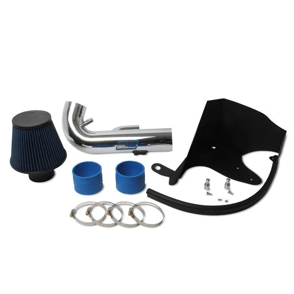 BBK Cold Air Intake Kit Ford Mustang GT / Boss 302 5.0L (11-14) Chrome or Blackout Finish - Image 2