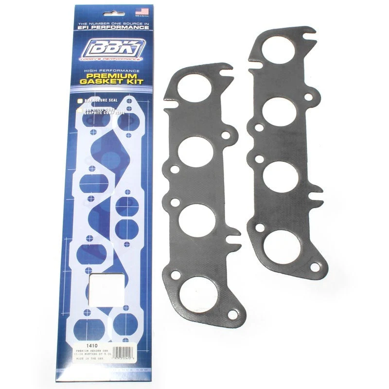 BBK Exhaust Header Gaskets Ford Mustang GT (2011-2023) Up To 1-7/8" Port - 1410
