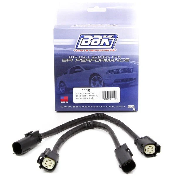 BBK O2 Extensions Ford Mustang GT/V6 (2011-2017) Rear 12in - 1110