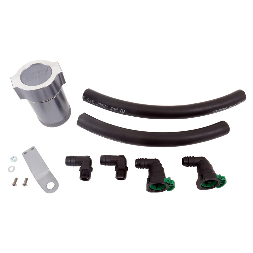 BBK Oil Separator Kit Ford Bronco 2.7L V6 (2021-2024) w/ Billet Aluminum Catch Can 1953
