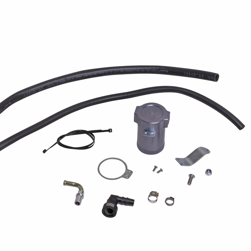 BBK Oil Separator Kit Ford Mustang 2.3 Ecoboost (2015-2020) w/ Billet Aluminum Catch Can 1918 - Image 5