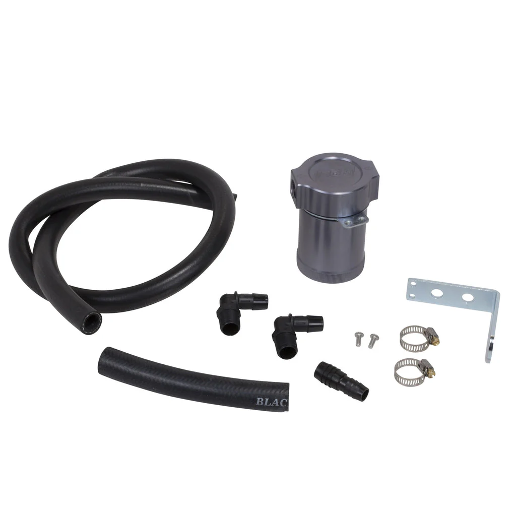 BBK Oil Separator Kit Universal Fitment w/ Billet Aluminum Catch Can 1897