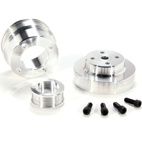 BBK Underdrive Pulleys Ford Mustang 5.0 (1986-1995) Billet Aluminum - Image 3