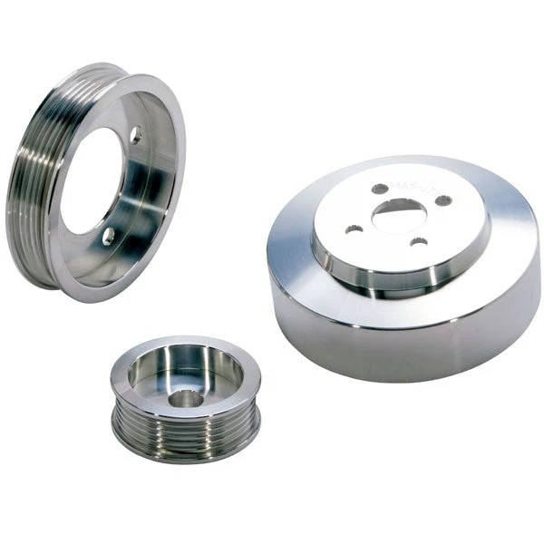 BBK Underdrive Pulleys Ford Mustang 5.0 (1986-1995) Billet Aluminum - Image 5