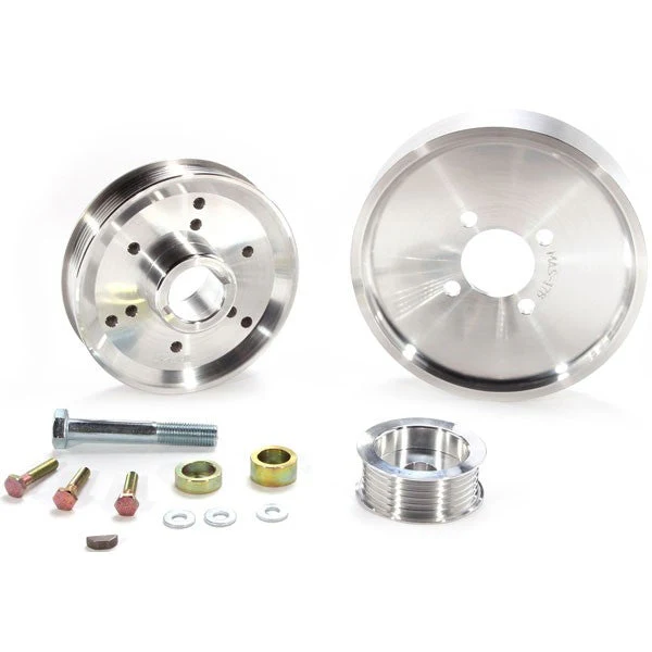 BBK Underdrive Pulleys Ford Mustang GT / Cobra (2001-2004) Billet Aluminum - 1559