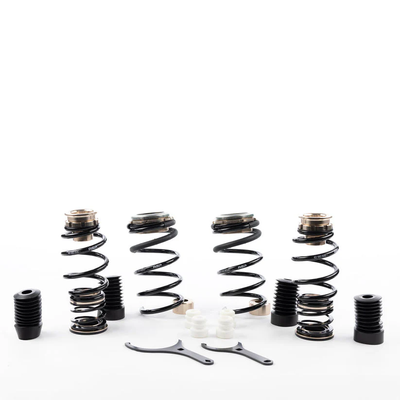 BC Racing ASP Height Adjustable Lowering Springs VW Golf R Hatchback MK8 (2020-2025) HAS Kit - Retains EDC / Electronic Dampening 131VW002N1