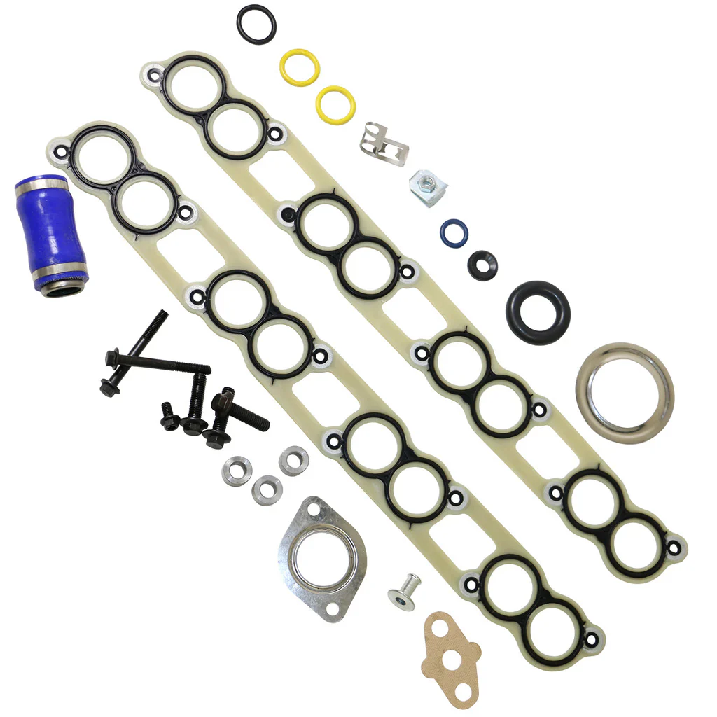 BD Diesel EGR Cooler Gasket Kit Ford F250 / F350 Super Duty 6.0L (04-07) w/ Square Tube - 1900204